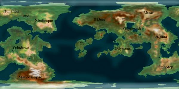 Dilmun regional place names