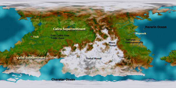 Daedalus II map